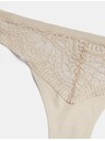 Marks & Spencer tangice Body Soft™ s čipko, komplet 3 kosov Marks & Spencer bež