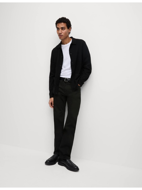 Marks & Spencer Raztegljive kavbojke ravnega kroja Marks & Spencer črne barve