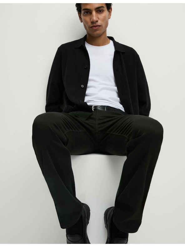 Marks & Spencer Raztegljive kavbojke ravnega kroja Marks & Spencer črne barve