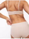 Marks & Spencer Kratke hlačke brez vidnih robov z visokim pasom, 3 kosi v paketu Marks & Spencer bež