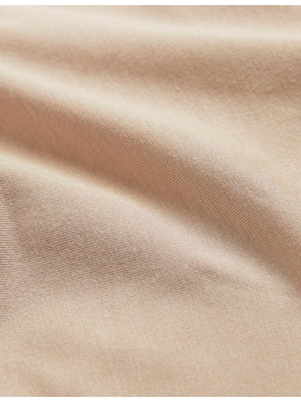 Marks & Spencer Kratke hlačke iz modala z nizkim pasom in tehnologijo Flexifit™, 3 kosi Marks & Spencer bež