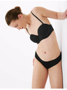 Marks & Spencer Nevidne brazilske hlačke brez vidnih robov, 3 kosi v pakiranju Marks & Spencer črna