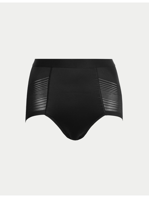 Marks & Spencer Vysoko spevňujúce bezšvové nohavičky do pása Body Define™ Marks & Spencer čierna
