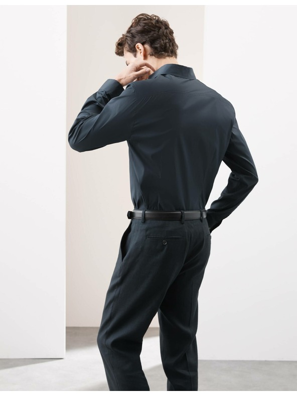 Marks & Spencer Srajca ozkega kroja Marks & Spencer mornarsko modra