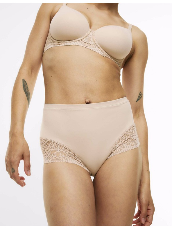 Marks & Spencer Nohavičky do pása Body Soft™, sada 3 ks Marks & Spencer béžová