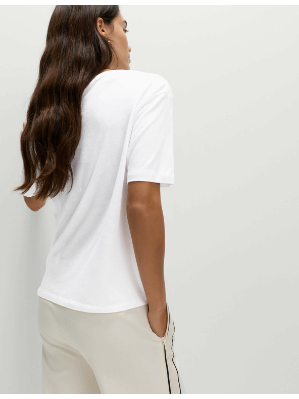 Marks & Spencer Marks & Spencer ohlapna srajca iz bombaža in modala bela