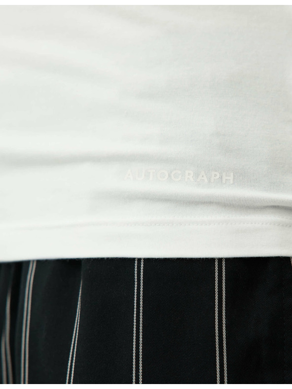 Marks & Spencer Majica brez rokavov iz bombaža Supima® in modala Marks & Spencer bela