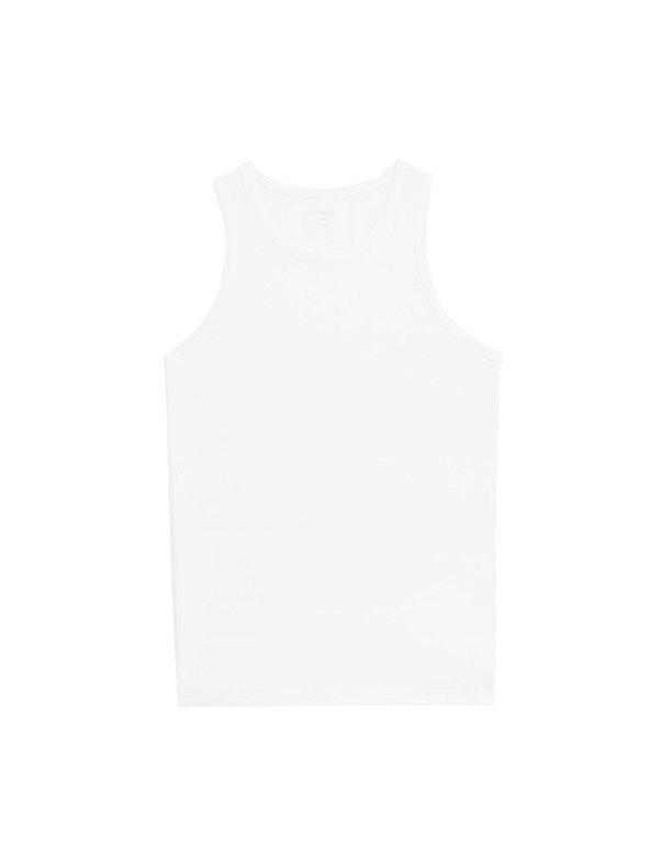 Marks & Spencer Majica brez rokavov iz bombaža Supima® in modala Marks & Spencer bela