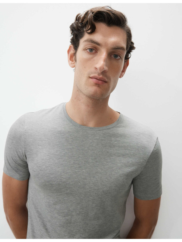 Marks & Spencer Majica z bombažno mešanico Supima® Marks & Spencer siva