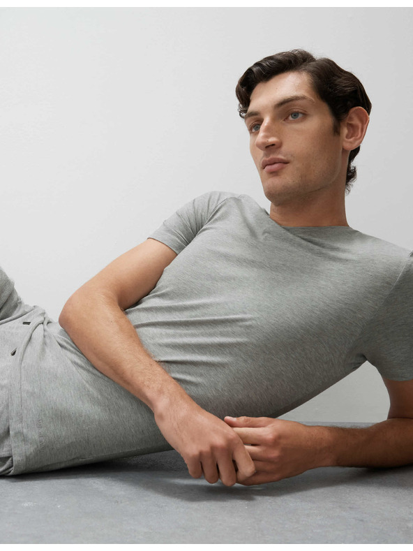 Marks & Spencer Majica z bombažno mešanico Supima® Marks & Spencer siva