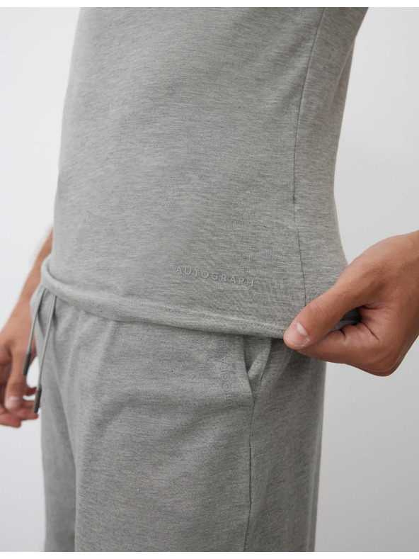 Marks & Spencer Majica z bombažno mešanico Supima® Marks & Spencer siva