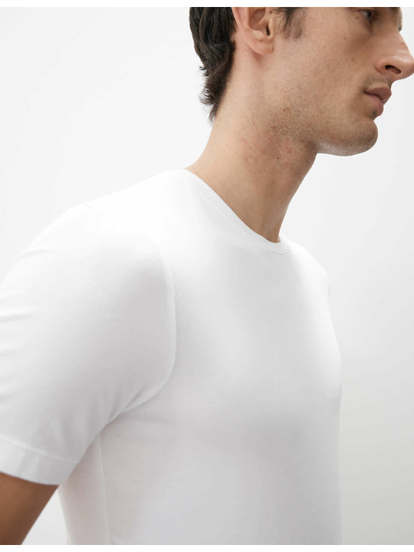 Marks & Spencer majica iz mešanice bombaža Supima® Marks & Spencer bela
