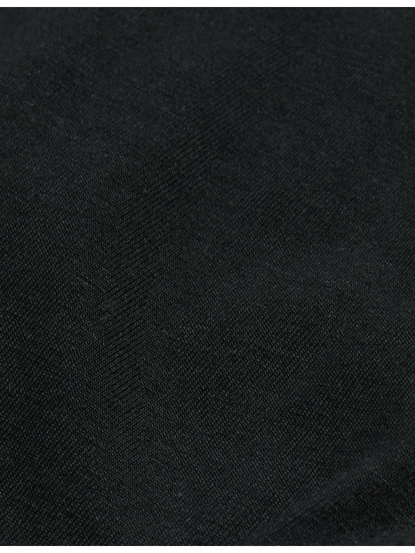 Marks & Spencer Naramna majica z visokim deležem bombaža, 3 kosi Marks & Spencer črna