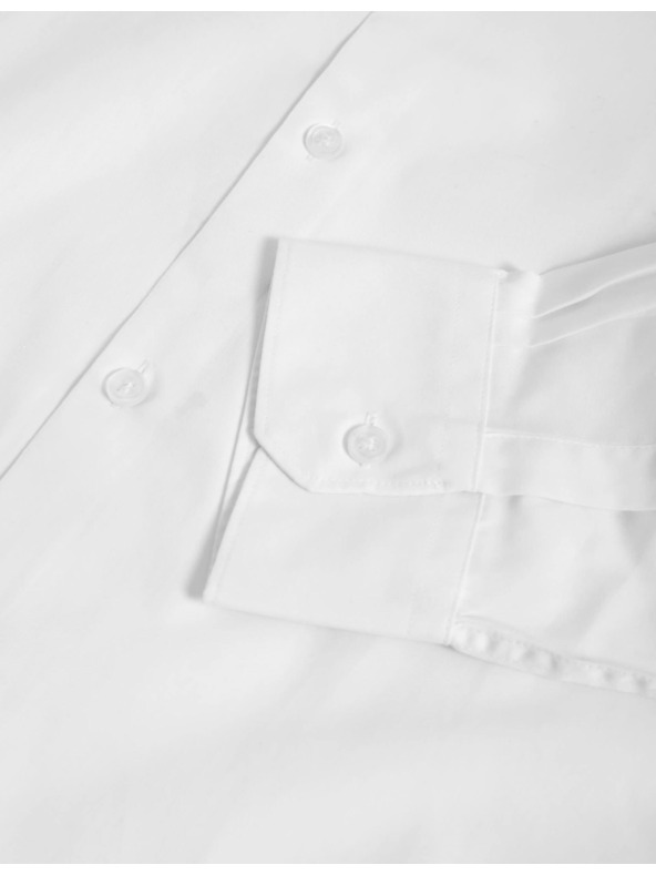 Marks & Spencer Srajca tankega kroja, enostavna za likanje Marks & Spencer bela