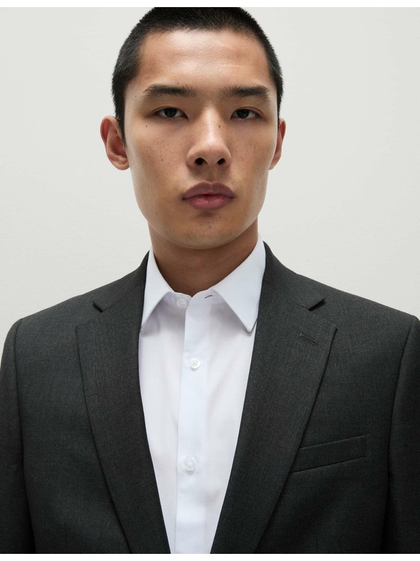 Marks & Spencer Srajca tankega kroja, enostavna za likanje Marks & Spencer bela