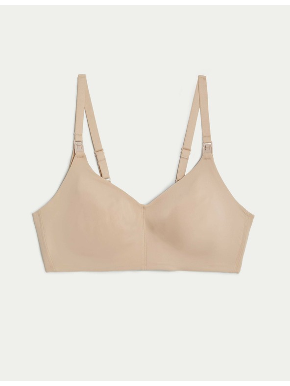 Marks & Spencer Bež ženski nedrček za dojenje brez kости Marks & Spencer Flexifit™