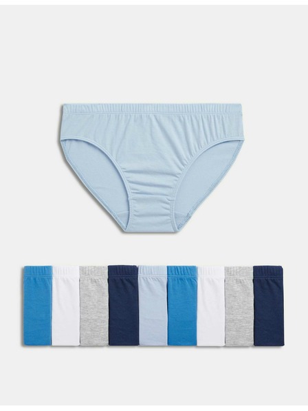 Marks & Spencer Hlačne nogavice iz čistega bombaža, 1 paket (2-14 let) Marks & Spencer