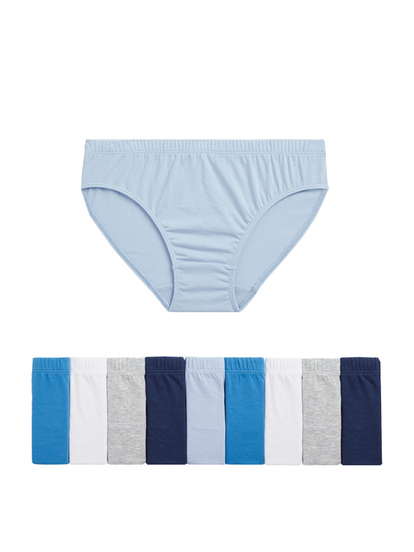 Marks & Spencer Hlačne nogavice iz čistega bombaža, 1 paket (2-14 let) Marks & Spencer