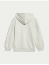 Marks & Spencer Pulover s kapuco, z zadrgo in visokim deležem bombaža (6–16 let) Marks & Spencer siva
