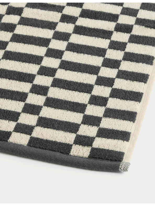 Marks & Spencer Brisača iz čiste bombaže z geometrijskim vzorcem kock Marks & Spencer siva