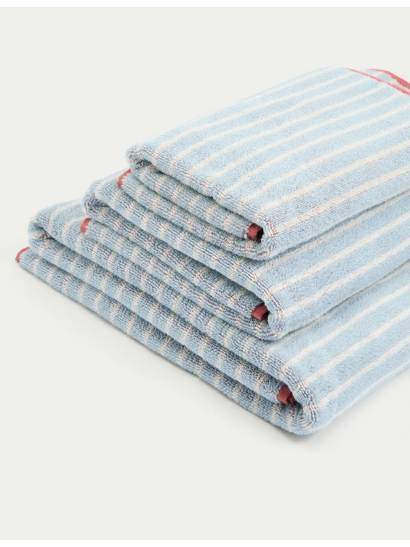 Marks & Spencer Progasta brisača iz čiste bombaže Marks & Spencer modra