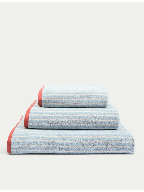 Marks & Spencer Progasta brisača iz čiste bombaže Marks & Spencer modra