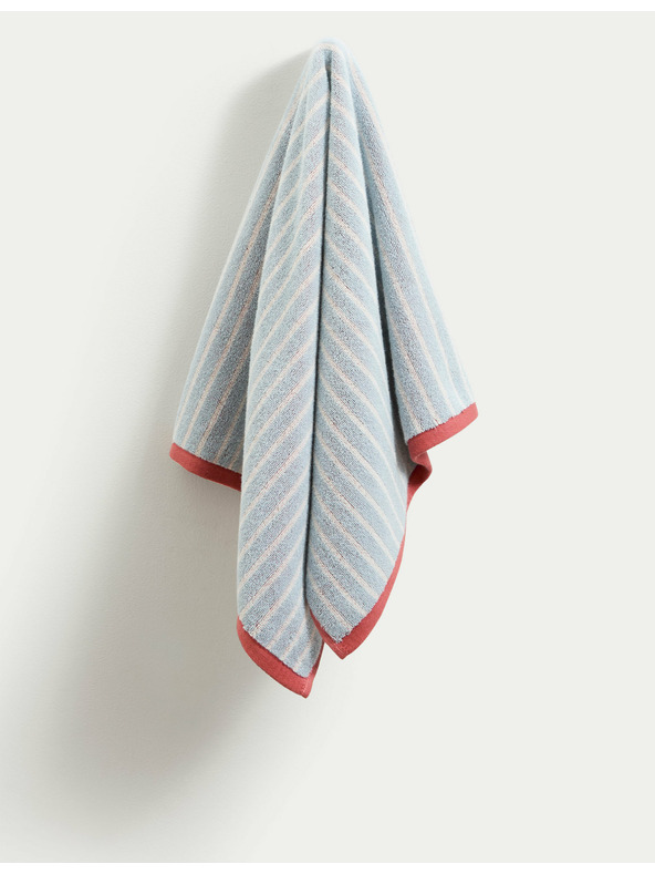 Marks & Spencer Progasta brisača iz čiste bombaže Marks & Spencer modra