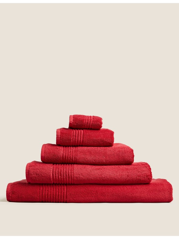 Marks & Spencer Luksuzna brisača iz egipčanske bombaže Marks & Spencer rdeča
