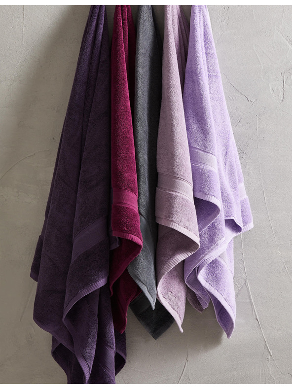 Marks & Spencer Ekstra mehka antibakterijska brisača iz čiste bombaže Marks & Spencer vijolična