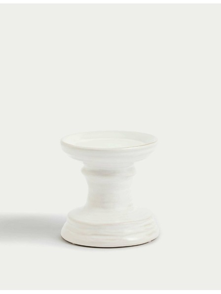 Marks & Spencer Keramični svečnik Marks & Spencer bela