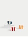Marks & Spencer Set 3 progastih keramičnih držal za čajne sveče Marks & Spencer večbarven
