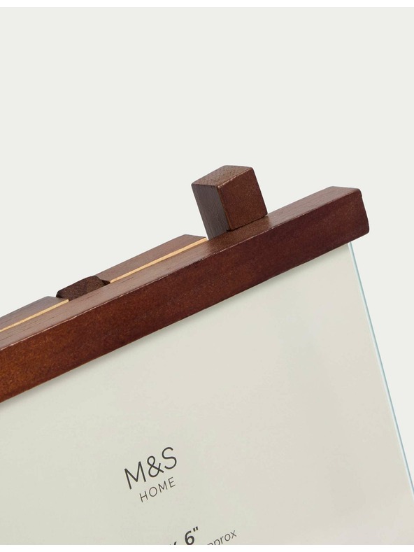 Marks & Spencer Leseni stoječi foto okvir, 10 × 15 cm Marks & Spencer bežna