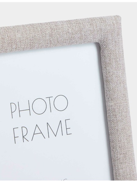 Marks & Spencer Tekstilen foto okvir 10 x 15 cm Marks & Spencer siva