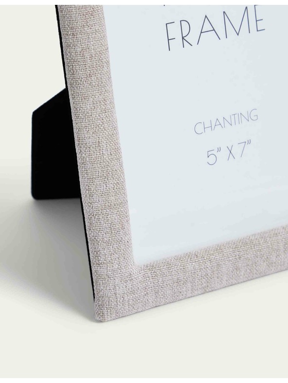 Marks & Spencer Tekstilen foto okvir 10 x 15 cm Marks & Spencer siva