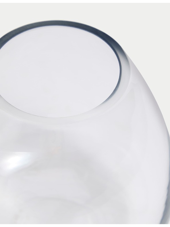 Marks & Spencer Mala steklena vaza v obliki solze Marks & Spencer bež