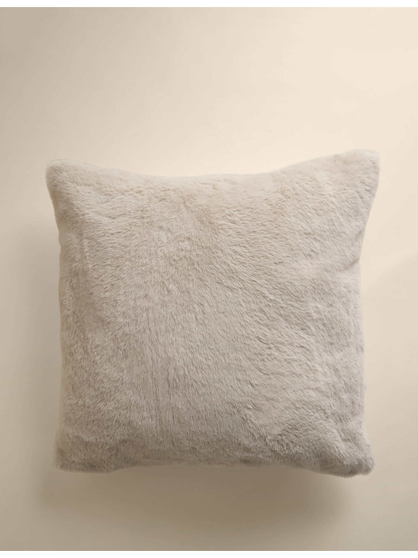 Marks & Spencer Izjemno mehka blazinica iz umetnega krzna Marks & Spencer smetanova