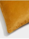 Marks & Spencer Žametni vzglavnik z obrobjem Marks & Spencer rumena