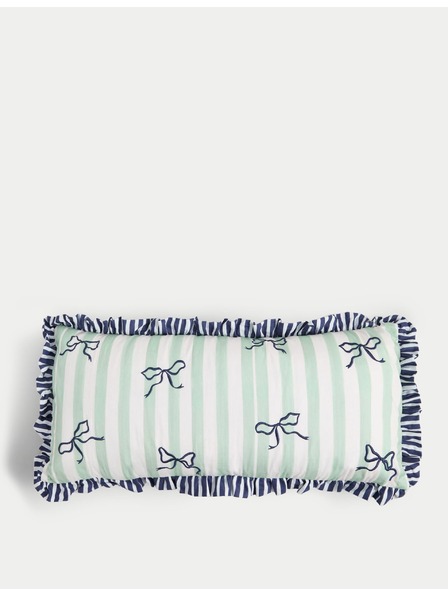 Marks & Spencer Vzglavnik s progami, z visokim deležem bombaže Marks & Spencer zelena