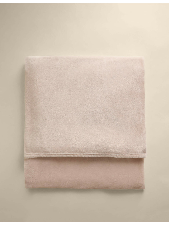 Marks & Spencer Flis odeja Marks & Spencer smetanova