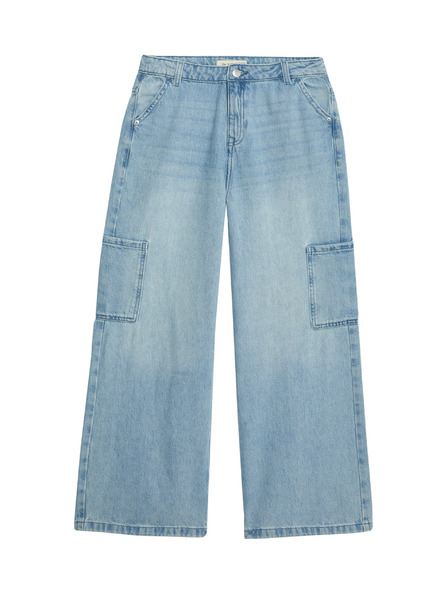 Marks & Spencer Cargo kavbojke z širokimi hlačnicami (6–16 let) Marks & Spencer mornarsko modra