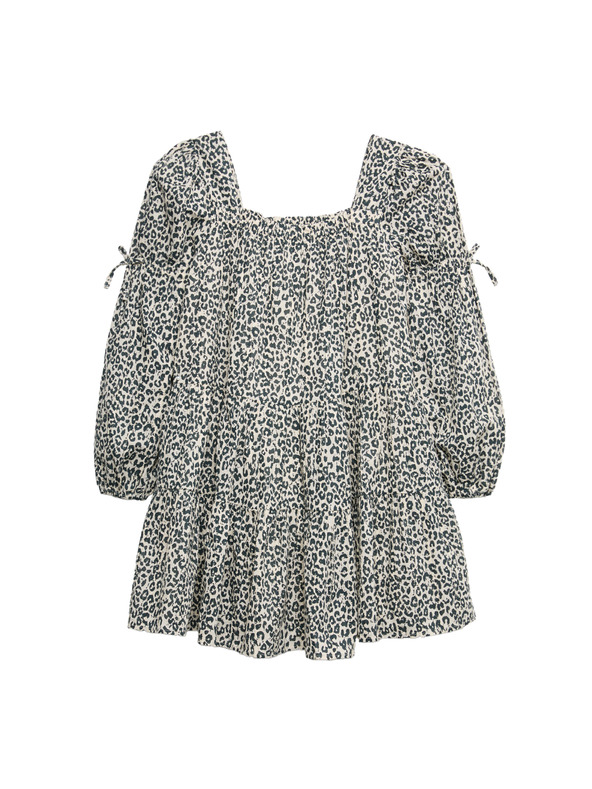 Marks & Spencer Obleka iz čistega bombaža z leoparjimotiskom (6–16 let) Marks & Spencer rjava