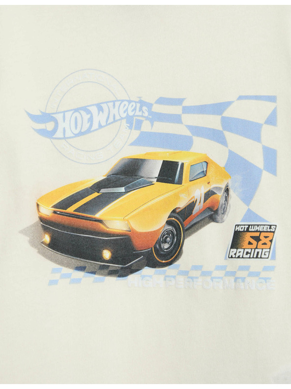 Marks & Spencer Komplet pižame iz čiste bombažne tkanine z motivom Hot Wheels™ (2–8 let) Marks & Spencer modra