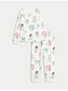 Marks & Spencer Pižama iz čiste bombažne tkanine Disney Princess™ (2-8 let) Marks & Spencer smetanova