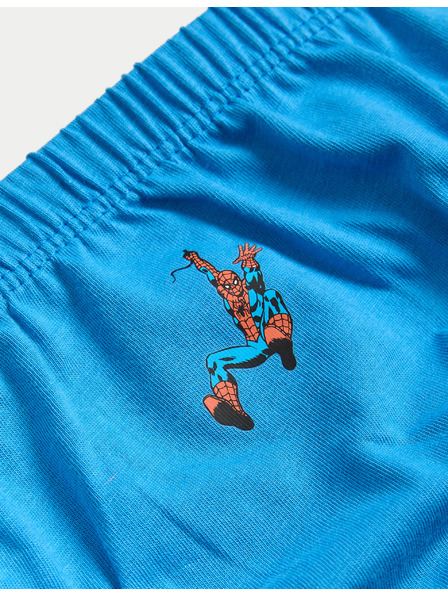 Marks & Spencer Hlačke iz čistega bombaža s potiskom Spider-Man™, komplet 5 kosov (2-8 let) Marks & Spencer večbarvna