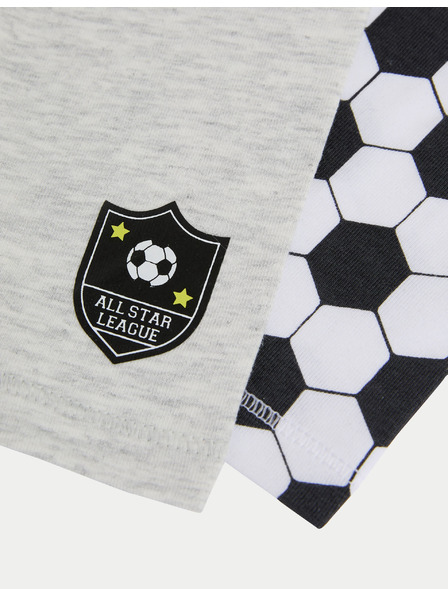 Marks & Spencer Boksarice z nogometnim motivom in visokim deležem bombaža (5-16 let), 5 kosov Marks & Spencer večbarvna