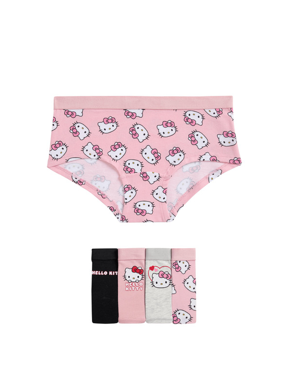 Marks & Spencer Kratke hlače Hello Kitty™ z visokim deležem bombaža, 5 kosov (5-16 let) Marks & Spencer večbarvna
