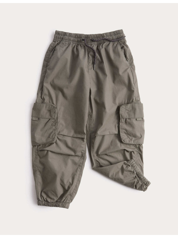 Marks & Spencer Trenirka hlače z žepi iz čiste bombaže (2–8 let) Marks & Spencer zelena