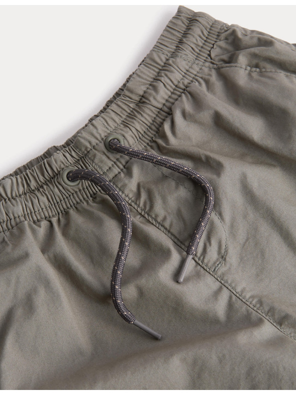 Marks & Spencer Trenirka hlače z žepi iz čiste bombaže (2–8 let) Marks & Spencer zelena