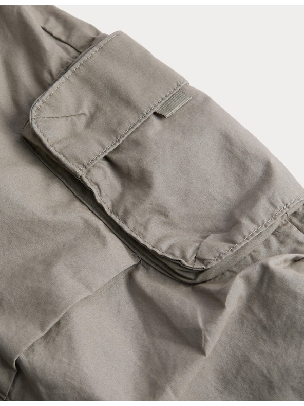 Marks & Spencer Trenirka hlače z žepi iz čiste bombaže (2–8 let) Marks & Spencer zelena