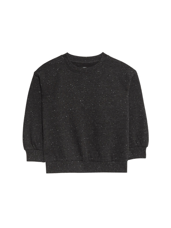 Marks & Spencer Tkana jopa z visoko vsebnostjo bombaža (2–8 let) Marks & Spencer siva